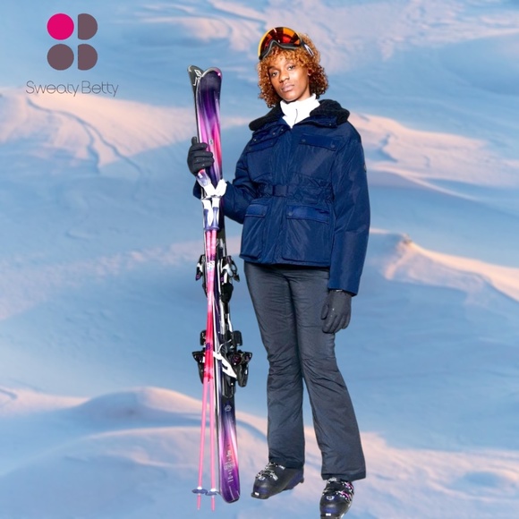 *SOLD**Sweaty Betty Alps Waterproof Duck Down Insulated Ski Jacket NWT - Picture 5 of 12
